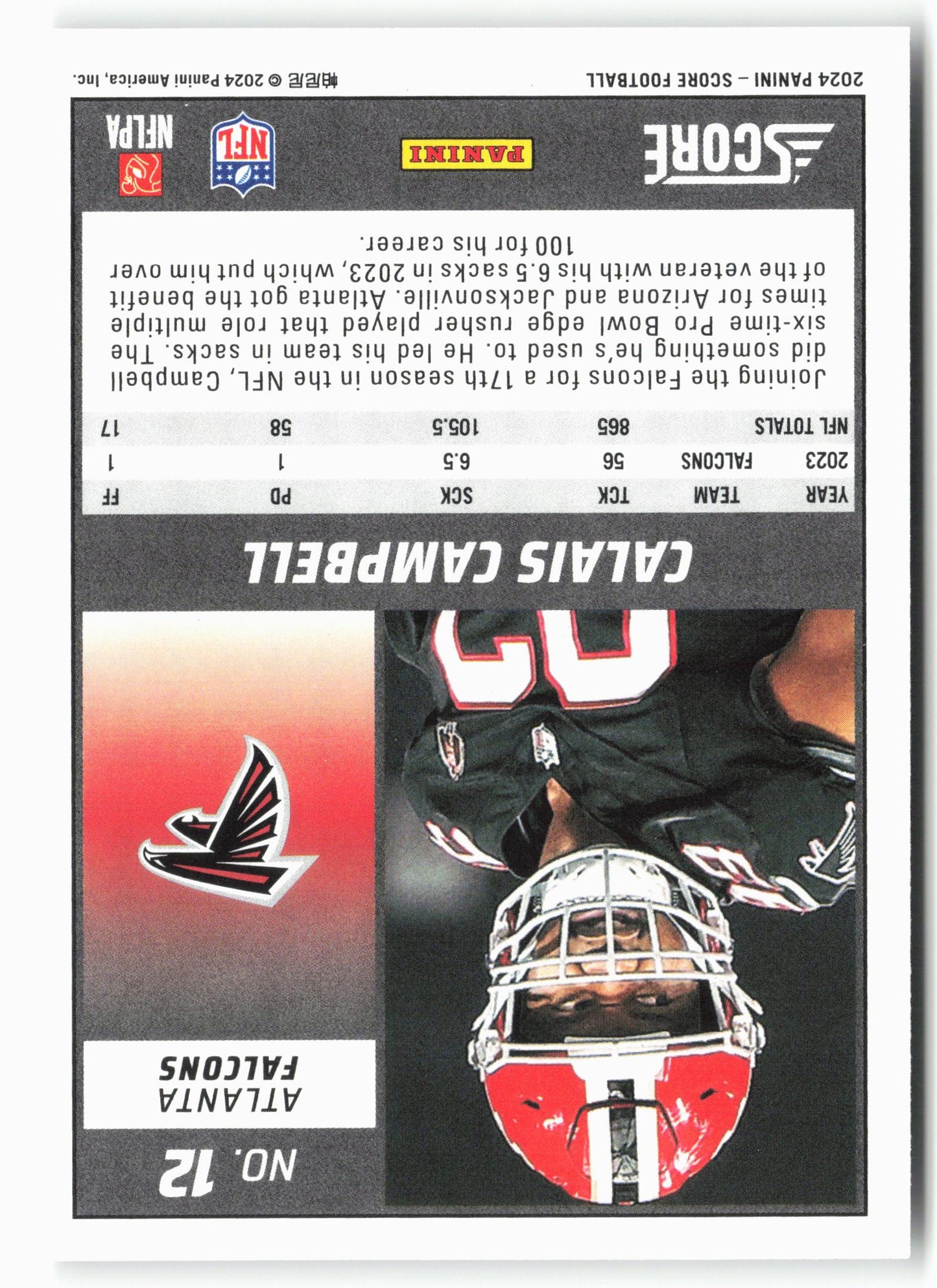 2024 Score #12 Calais Campbell