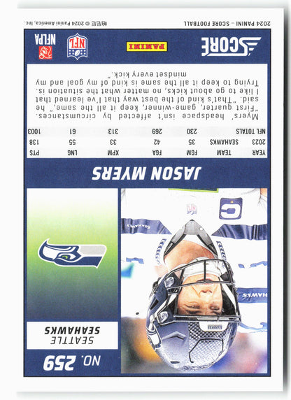 2024 Score #259 Jason Myers