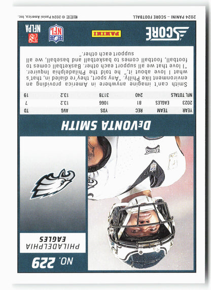 2024 Score #229 DeVonta Smith