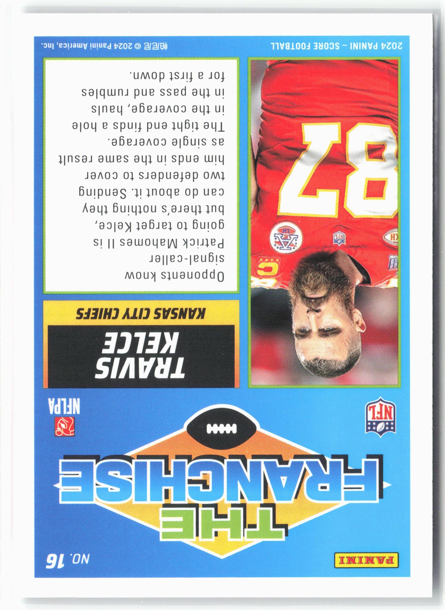 2024 Score #16 Travis Kelce The Franchise