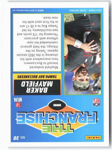 
2024 Score #30 Baker Mayfield The Franchise
