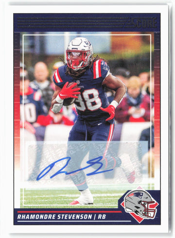 
2024 Score #192 Rhamondre Stevenson Signatures