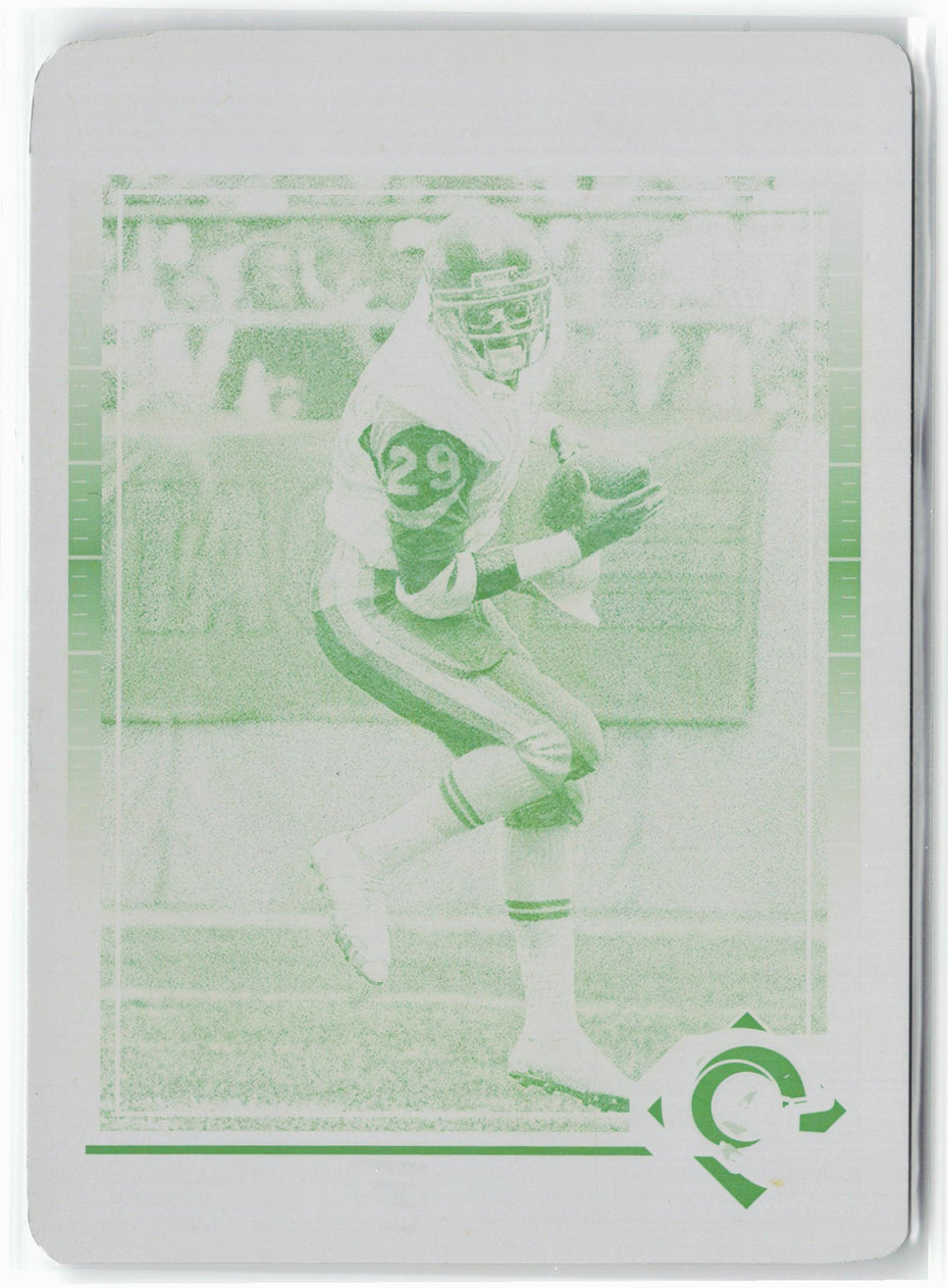 #161 2024 Score Eric Dickerson Printer Plate 1 of 1