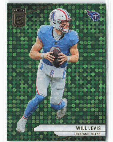 2024 Donruss Elite #78 Will Levis Green Disco