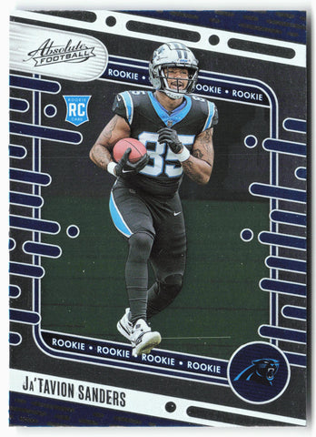 2024 Panini Absolute #177 Ja'Tavion Sanders Retail