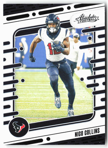 2024 Panini Absolute #43 Nico Collins Black