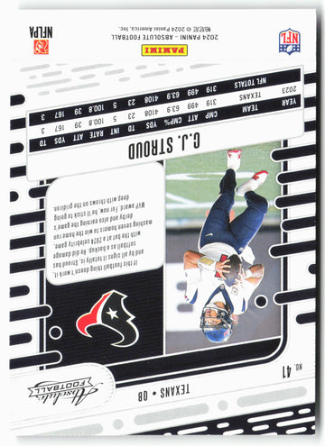 
2024 Panini Absolute #41 C.J. Stroud Retail