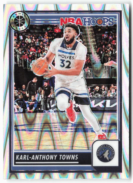 2023-24 Panini Premium Stock #275 Karl-Anthony Towns Seismic Prizm