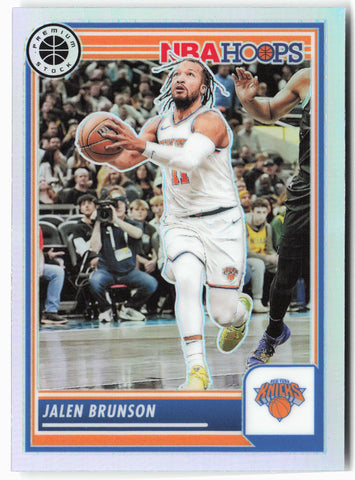 2023-24 Panini Premium Stock #242 Jalen Brunson Silver Prizm