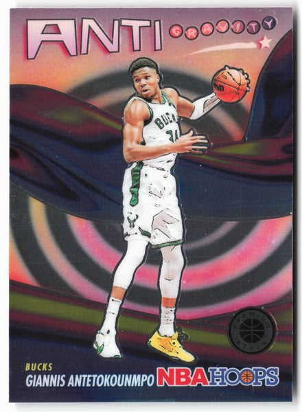 2023-24 Panini Premium Stock #12 Giannis Antetokounmpo Anti Gravity