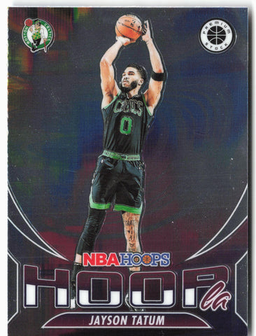 2023-24 Panini Premium Stock #12 Jayson Tatum Hoopla