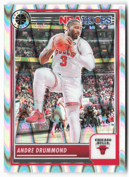 2023-24 Panini Premium Stock #33 Andre Drummond Seismic Prizm