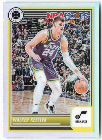 2023-24 Panini Premium Stock #173 Walker Kessler Silver Prizm