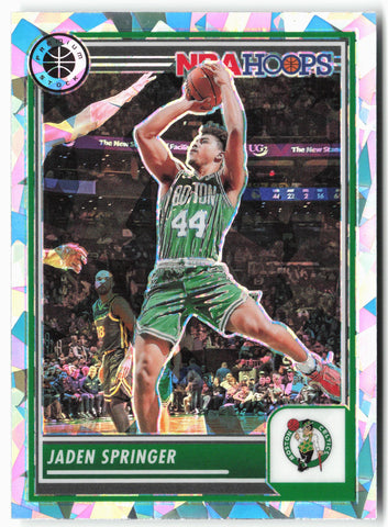 2023-24 Panini Premium Stock #261 Jaden Springer Ice Prizm