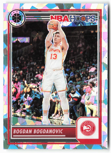 2023-24 Panini Premium Stock #218 Bogdan Bogdanovic Ice Prizm