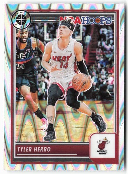 2023-24 Panini Premium Stock #126 Tyler Herro Seismic Prizm