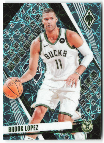 2023-24 Panini Phoenix #213 Brook Lopez Phoenix Teal Lazer