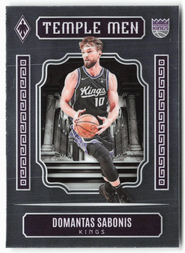
2023-24 Panini Phoenix #19 Domantas Sabonis Temple Men
