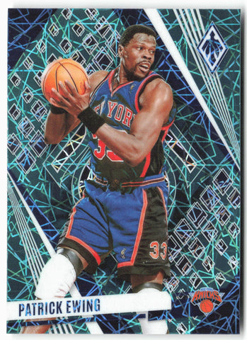 2023-24 Panini Phoenix #181 Patrick Ewing Phoenix Teal Lazer