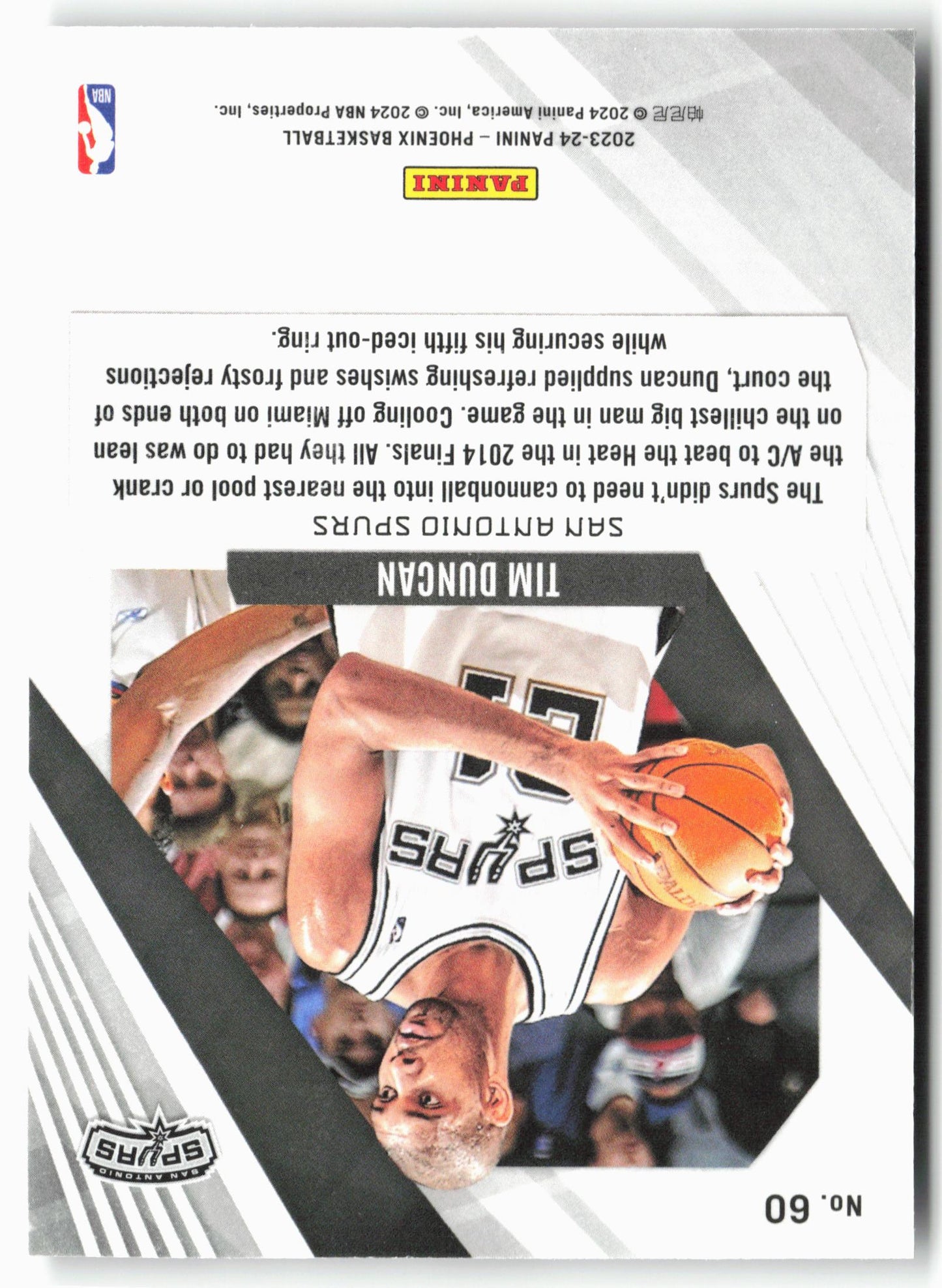 2023-24 Panini Phoenix #60 Tim Duncan