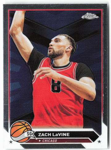 
2023-24 Topps Chrome #55 Zach LaVine