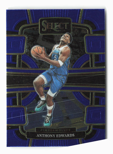 
2023-24 Panini Select #37 Anthony Edwards Blue (Retail Base)