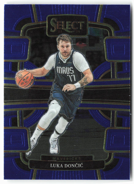 2023-24 Panini Select #51 Luka Doncic Blue (Retail Base)