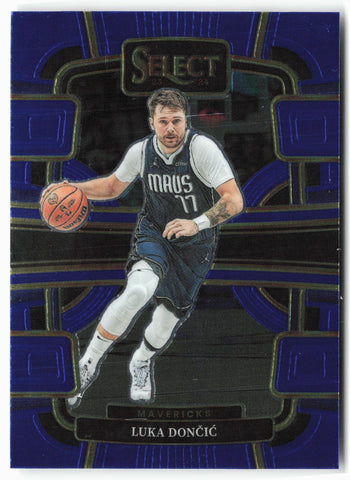 2023-24 Panini Select #51 Luka Doncic Blue (Retail Base)