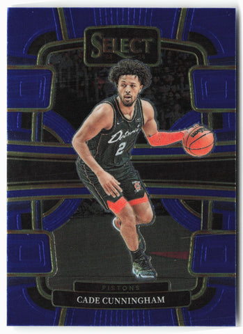 2023-24 Panini Select #26 Cade Cunningham Blue (Retail Base)