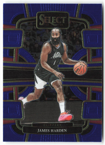 
2023-24 Panini Select #64 James Harden Blue (Retail Base)