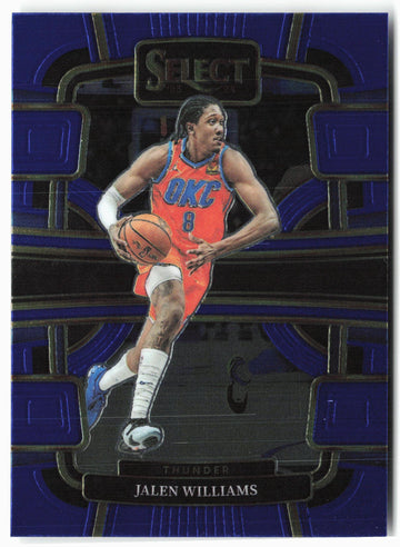 
2023-24 Panini Select #9 Jalen Williams Blue (Retail Base)