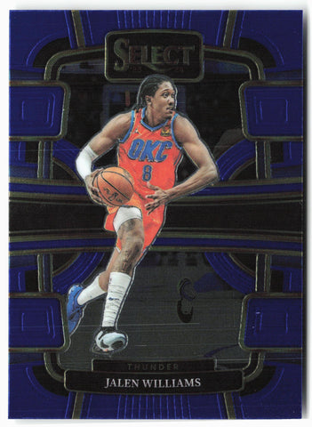 2023-24 Panini Select #9 Jalen Williams Blue (Retail Base)