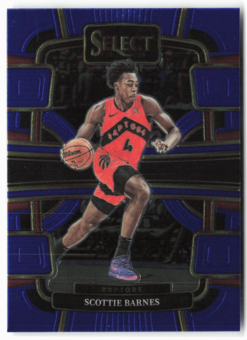 2023-24 Panini Select #54 Scottie Barnes Blue (Retail Base)