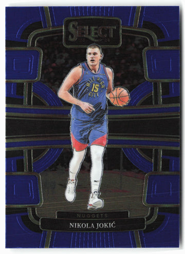 
2023-24 Panini Select #32 Nikola Jokic Blue (Retail Base)