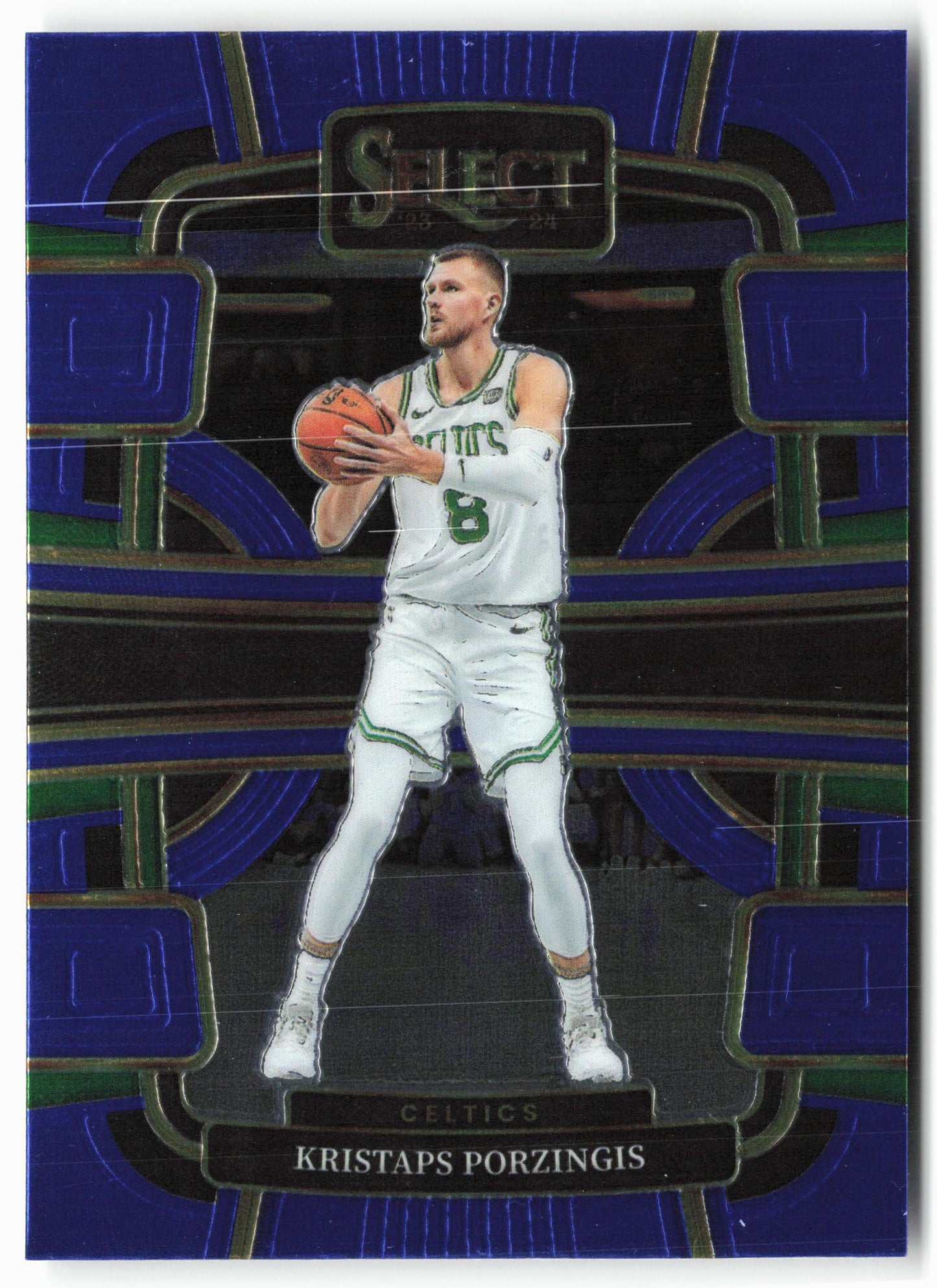 2023-24 Panini Select #62 Kristaps Porzingis Blue (Retail Base)