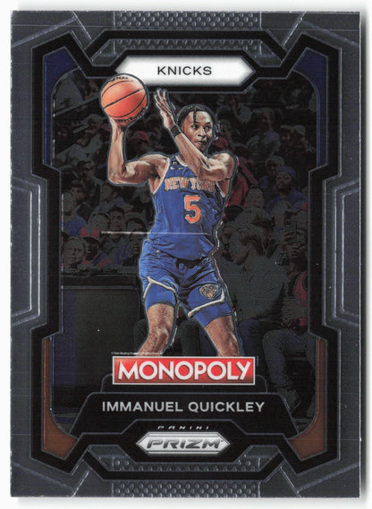 2023-24 Panini Prizm Monopoly #60 Immanuel Quickley