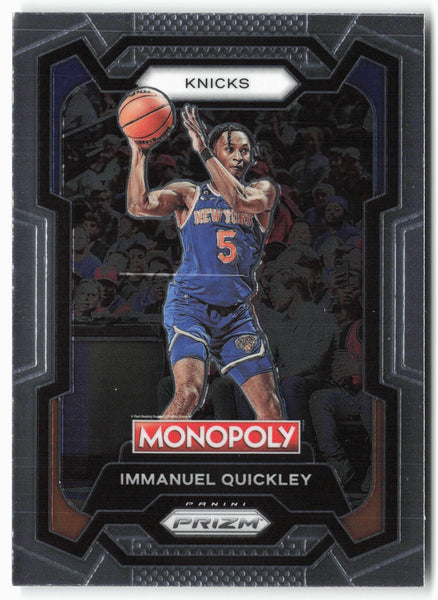 2023-24 Panini Prizm Monopoly #60 Immanuel Quickley