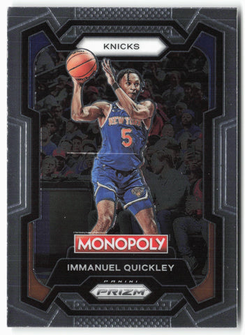 2023-24 Panini Prizm Monopoly #60 Immanuel Quickley