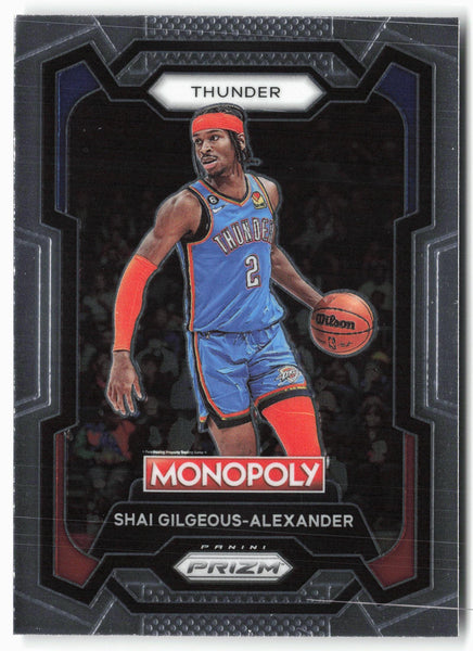 2023-24 Panini Prizm Monopoly #61 Shai Gilgeous-Alexander