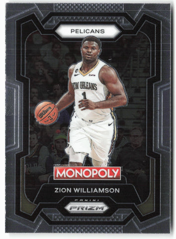 2023-24 Panini Prizm Monopoly #55 Zion Williamson