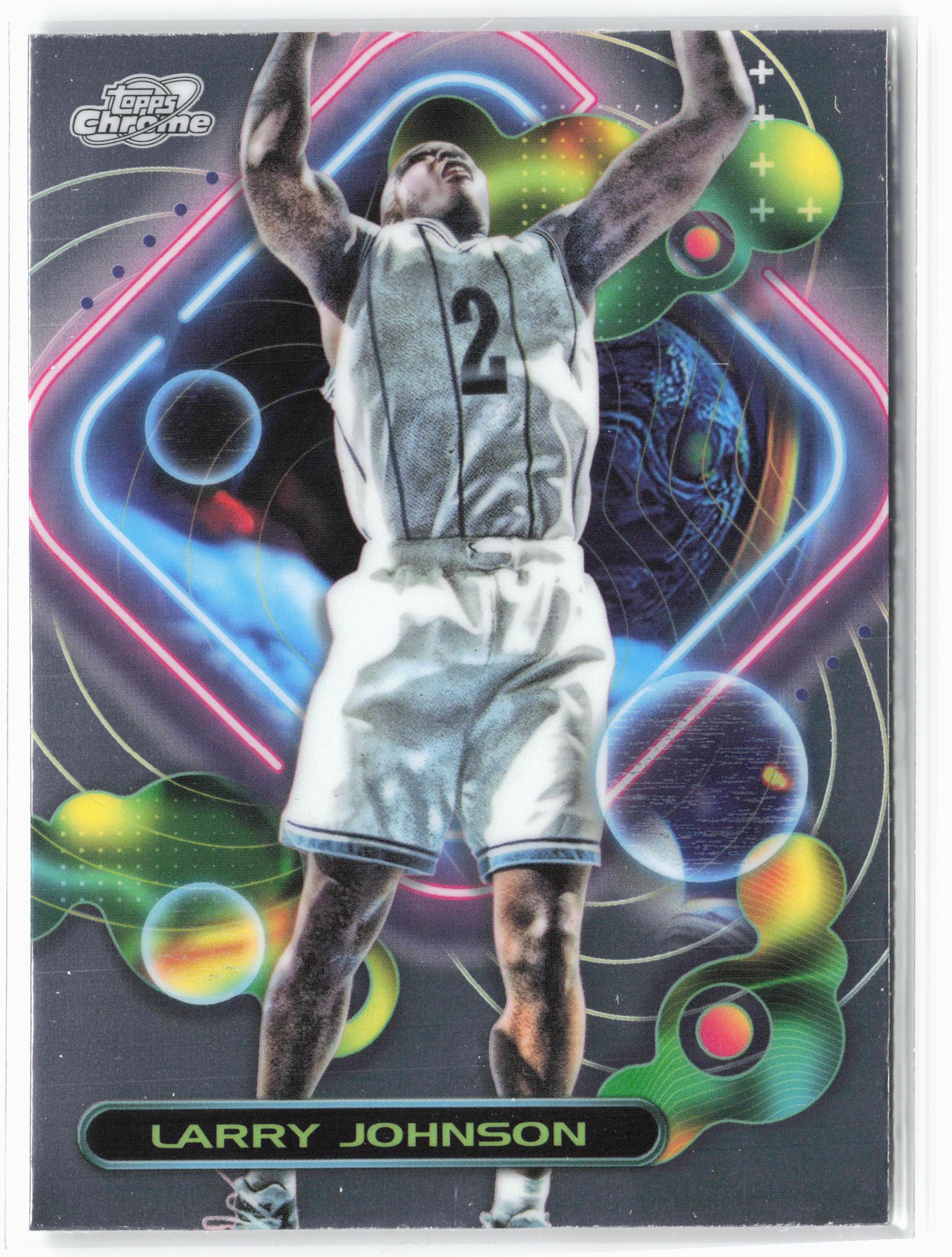 2023-24 Topps Chrome Cosmic #18 Larry Johnson