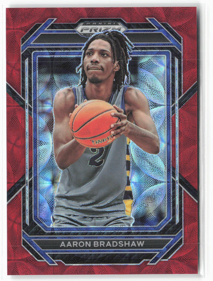 2023 Panini Prizm Draft Picks #15 Aaron Bradshaw Choice Red #/88