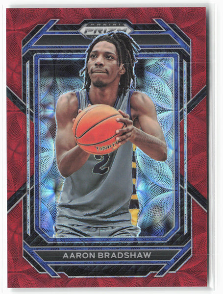 2023 Panini Prizm Draft Picks #15 Aaron Bradshaw Choice Red #/88