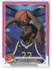 2023-24 Topps Chrome #28 Andrew Wiggins Pink Refractors