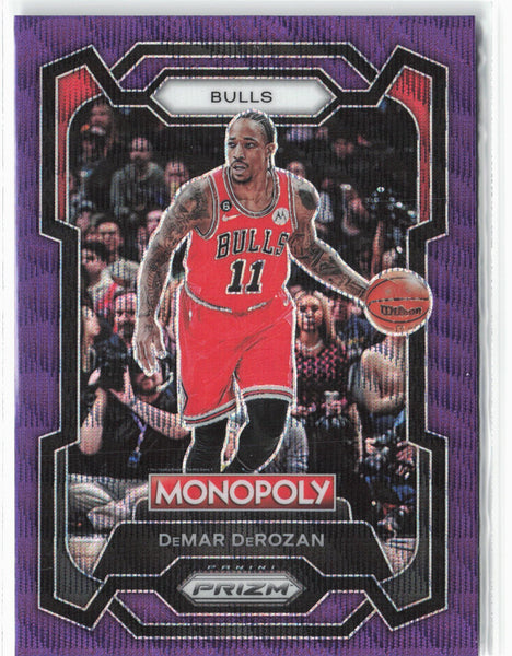 2023-24 Panini Prizm Monopoly #16 DeMar DeRozan Purple