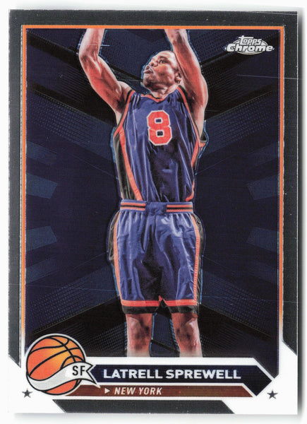 2023-24 Topps Chrome #40 Latrell Sprewell