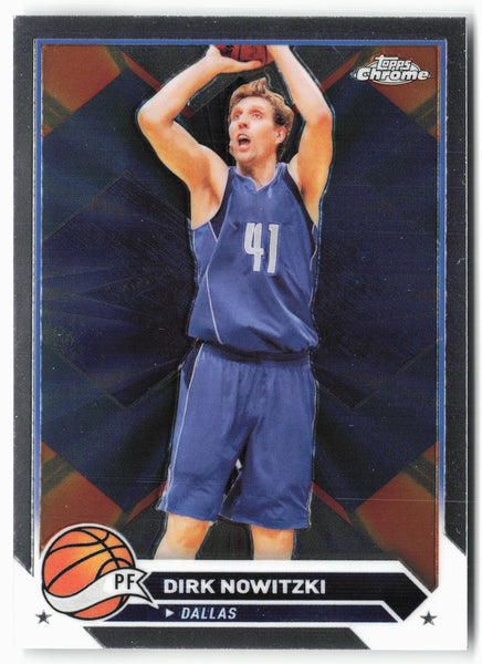 2023-24 Topps Chrome #98 Dirk Nowitzki