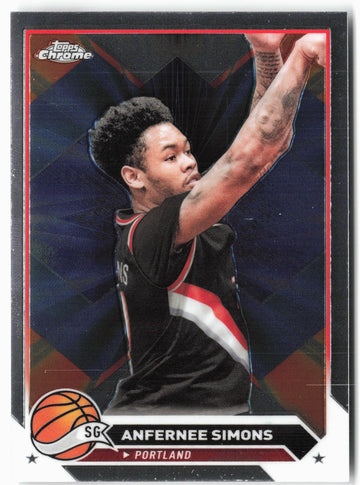 
2023-24 Topps Chrome #143 Anfernee Simons