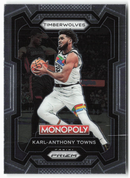 2023-24 Panini Prizm Monopoly #53 Karl-Anthony Towns