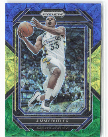 2023 Panini Prizm Draft Picks #56 Jimmy Butler Choice Blue/Yellow/Green